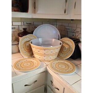 Temp-tations 13 Piece Melamine Entertaining Set  Old World Complete Temptations